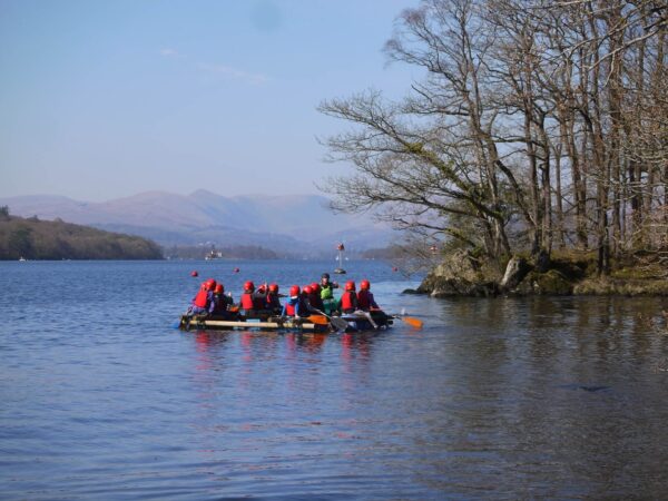 Raft Building on Windermere